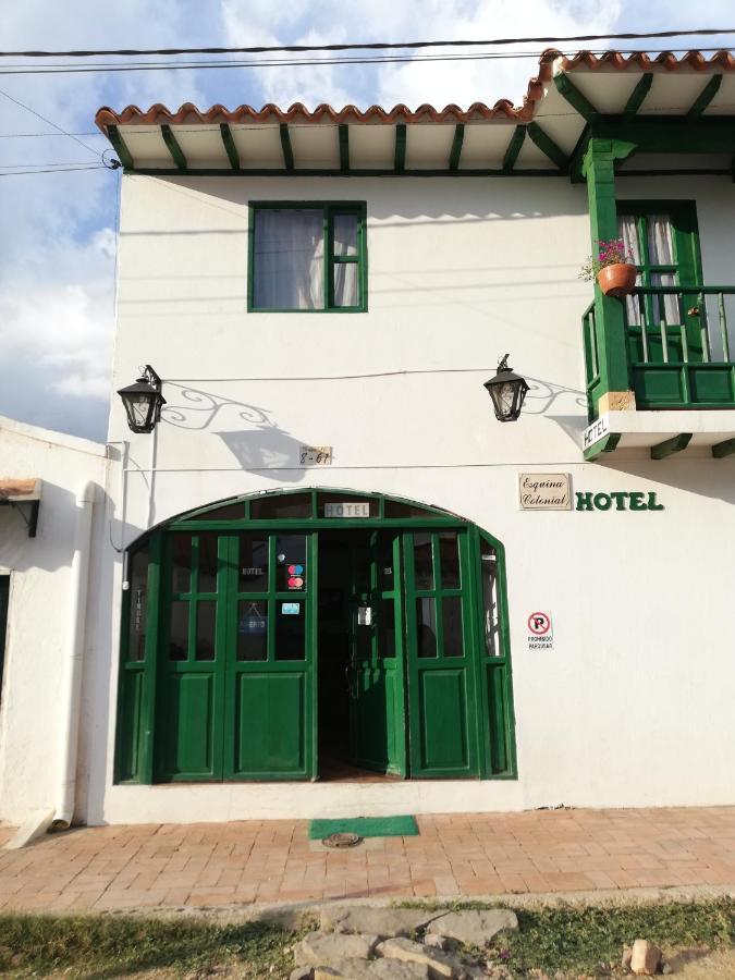 Esquina Colonial Hotel Villa de Leyva Eksteriør billede